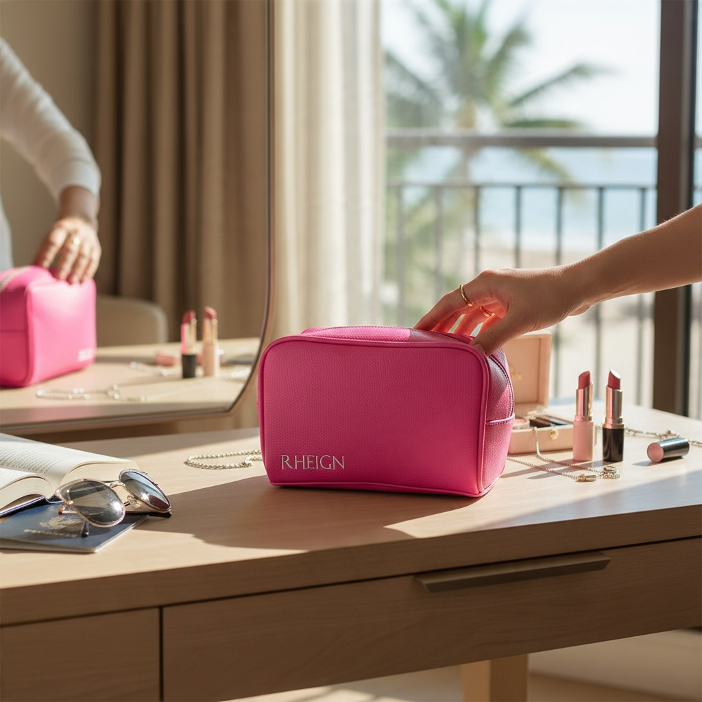 Rheign Accessory Bag - Pink