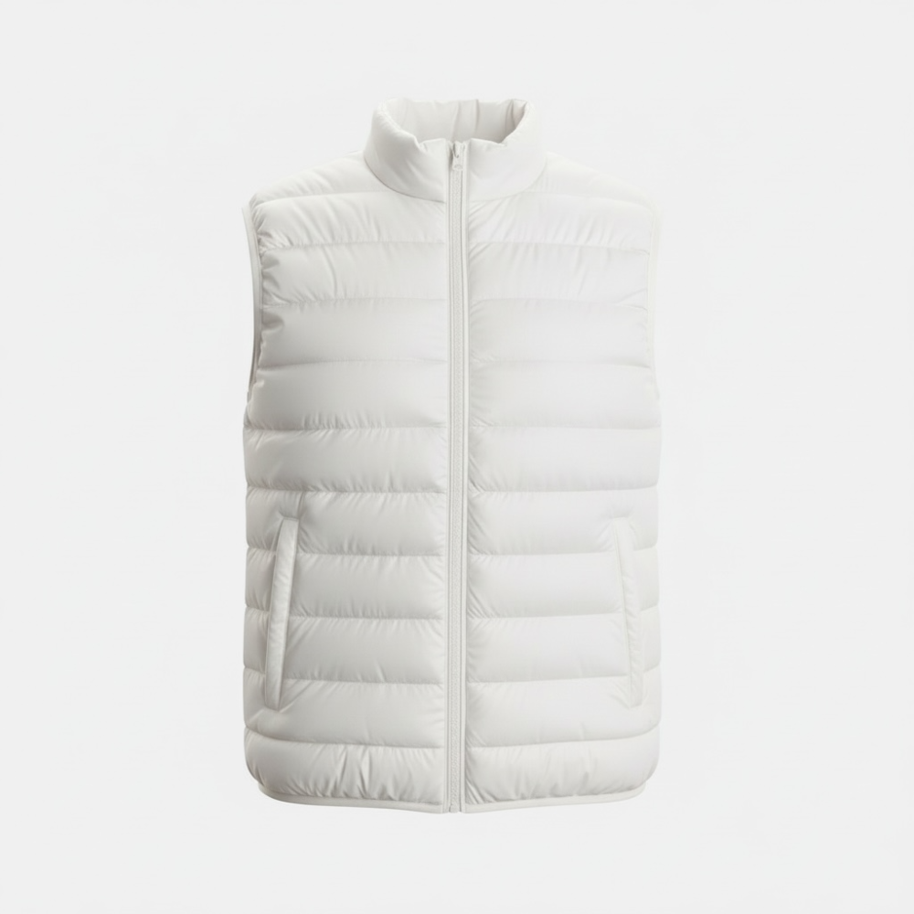 White Down Gilet
