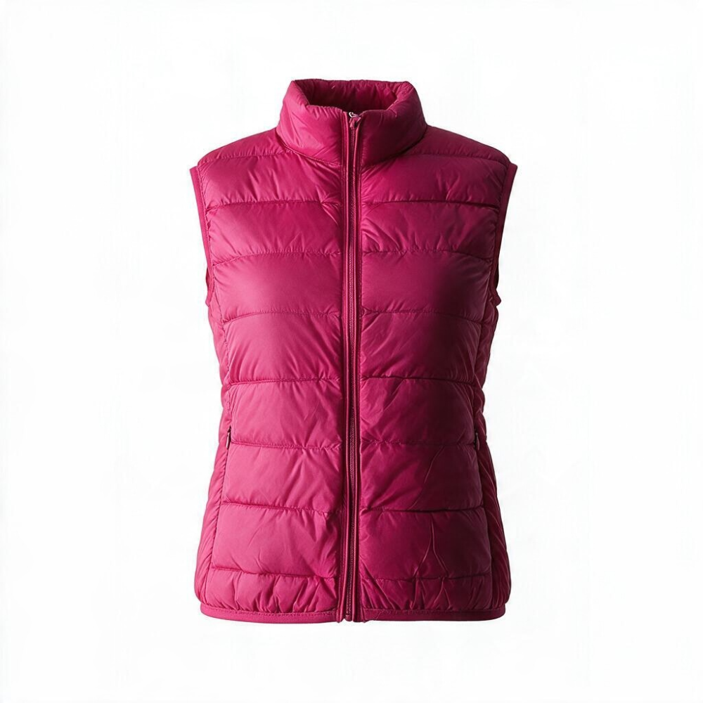 Kid's Little Rheign Pink Down Gilet