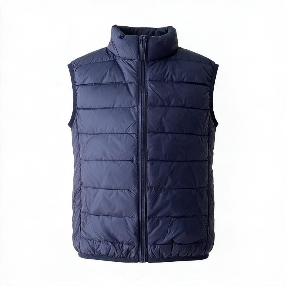Kid's Little Rheign Navy Down Gilet