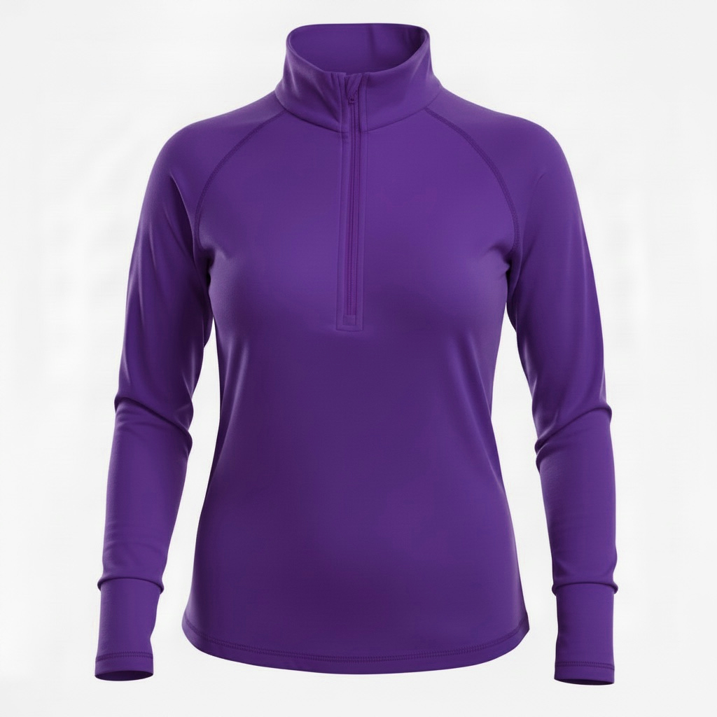 Purple Technical Half Zip