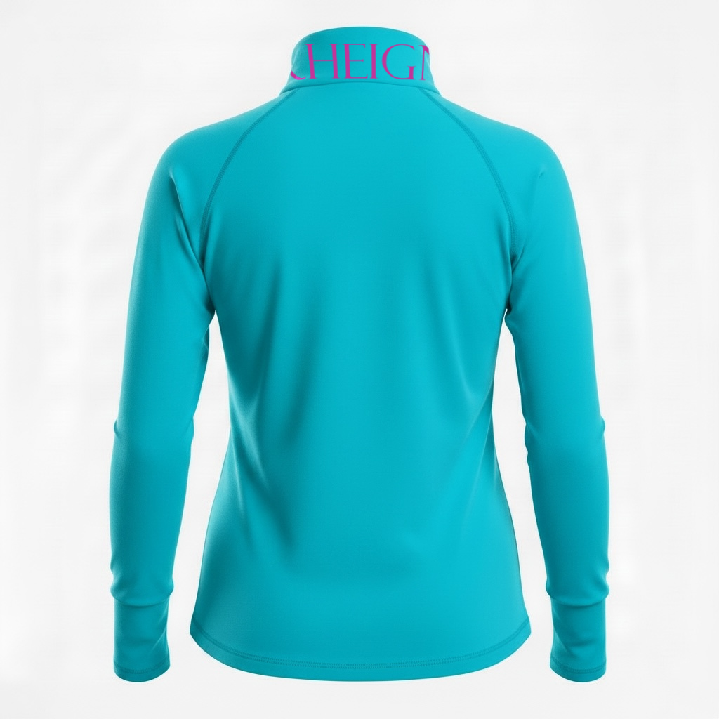 Turquoise Technical Half Zip