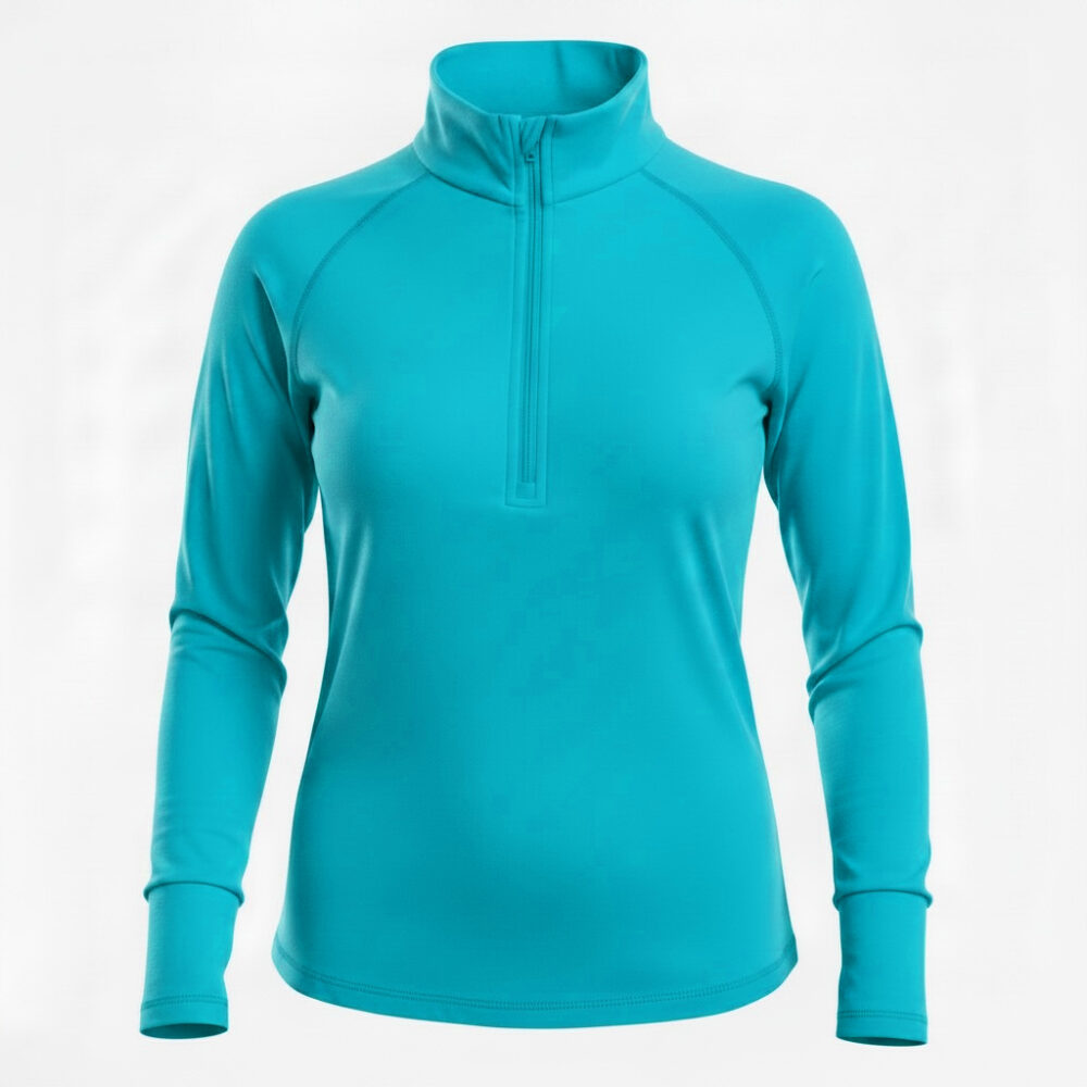 Turquoise Technical Half Zip